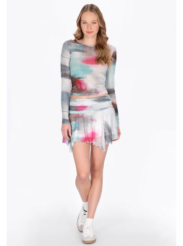 myMo Women Blouse in pink multicolor