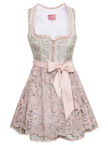 KRÜGER Minidirndl 414365-050 in hellgrün