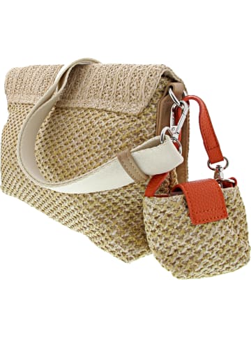 Tom Tailor Bags Vanya Flap Bag M Tasche Beige