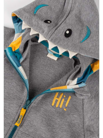 Sigikid Sweatjacke Blue & Bright in Grau
