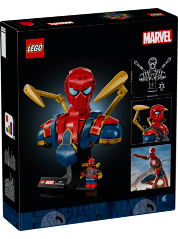 LEGO Iron Spider-Man Büste in Mehrfarbig ab 11 Jahre