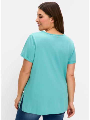 sheego T-Shirt in ozean