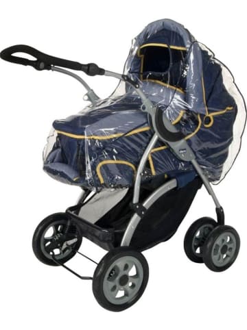 Reer RainCover Classic Regenschutz für Kombi-Kinderwagen in Transparent ab 0 Monate