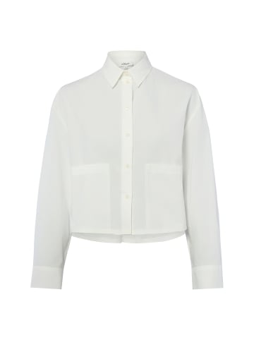 s.Oliver Hemdbluse in weiß