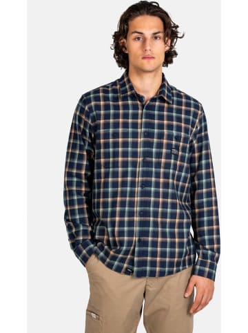 Reell T-Shirt "Alvar Check Shirt" in Blau