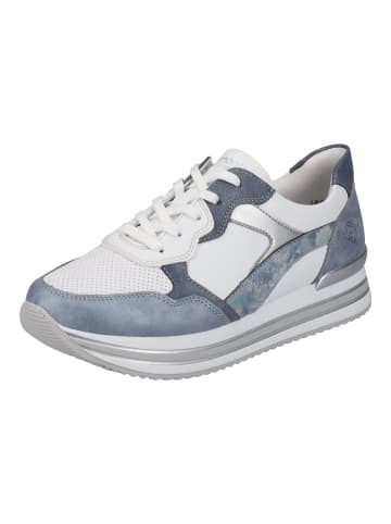 remonte Sneaker in Weiß/Blau