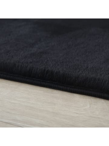 Teppich Boss Hochflor Teppich Pia in Schwarz