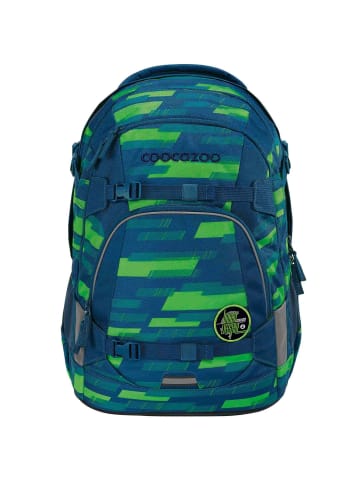 Coocazoo Mate Schulrucksack 44 cm in lime stripe