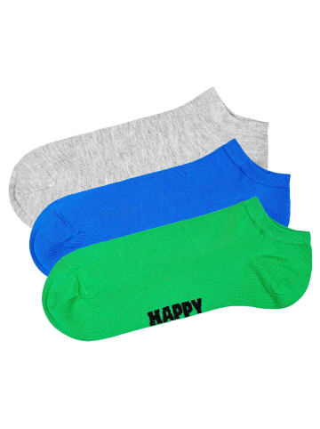 Happy Socks Socken 3er Pack in Grau/Blau/Grün