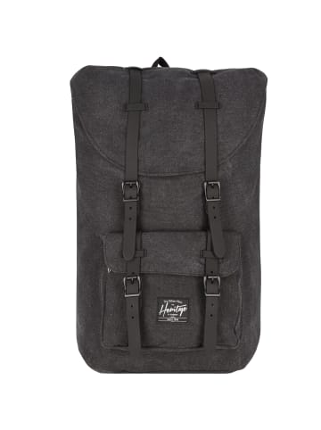 Nowi Rucksack 53 cm Laptopfach in schwarz