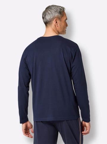 WITT WEIDEN Schlafanzug-Shirt in marine