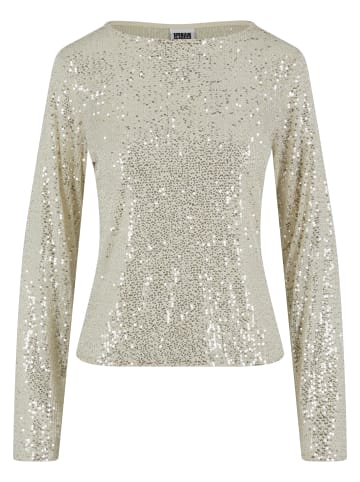 Urban Classics Long Sleef in whitesand