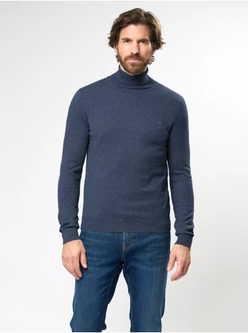 MCS Rollkragen-Strick Lucas in Navy Blue