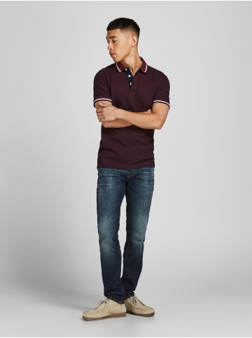 Jack & Jones Poloshirt 'Paulos' in rot