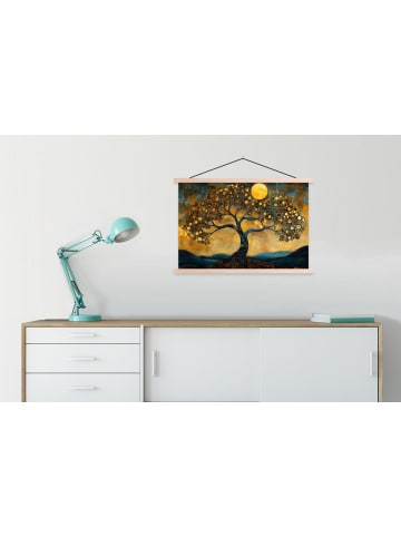 MuchoWow Poster mit Leiste Vollmond  (BxH)