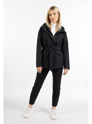 DreiMaster Damen Regenjacke - Recyceltes Material in Schwarz