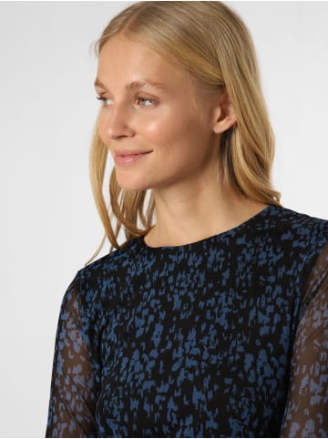 Marie Lund Kleid in schwarz blau