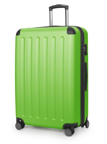 Hauptstadtkoffer Spree - Großer Koffer erweiterbar XL Trolley Aufgabegepäck, TSA, in Hellgrün
