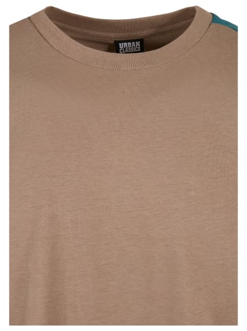 Urban Classics Urban Classics T-Shirts in darkkhaki/teal