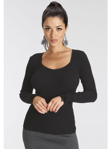 Melrose Strickpullover in schwarz