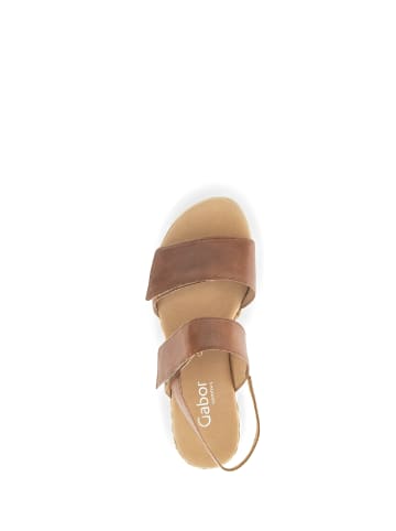 Gabor Comfort Keilsandalette in beige