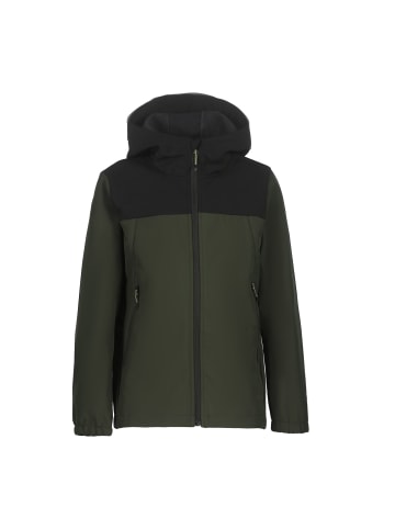 Icepeak Softshelljacke mit Kapuze Konan Jr in Dunklegrün