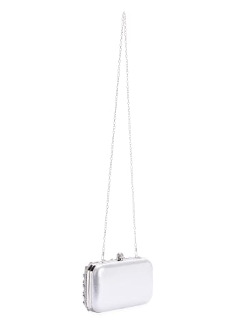 FELIPA Women Clutch in Silver