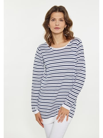 usha BLUE LABEL Damen Pullover in WEISS MARINE