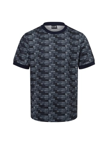 EA7 T-Shirt in schwarz