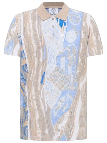 Carlo Colucci Poloshirt Eisath in Beige