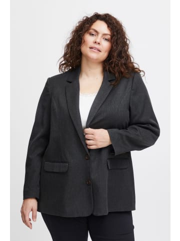 Fransa Jackenblazer FPLEA 20612792 Cooler Blazer mit tiefem Revers in Grau