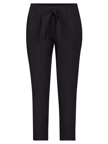 BETTY & CO Casual-Hose mit elastischem Bund in Schwarz