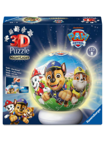 Ravensburger Verlag GmbH Spiel - 3D Puzzle-Ball Nachtlicht Paw Patrol