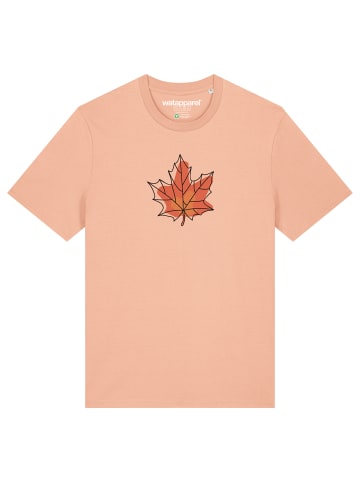 wat? Apparel T-Shirt Herbst in Fraiche Peche