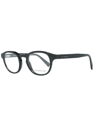 Ermenegildo Zegna Männer Optische Fassungen Rund Schwarz