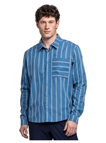 Schöffel Hemd "Shirt Style Chanduy MEN" in cornflower blue