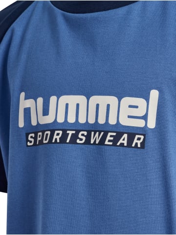 Hummel Hummel T-Shirt Hmljr Logo Kinder in DUTCH BLUE