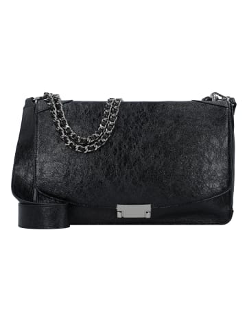 Seidenfelt Vejen Schultertasche 33 cm in glossy black