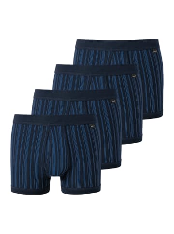 Schiesser Unterhose kurz Original Classics Feinripp in Dunkelblau