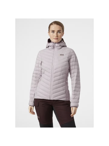 Helly Hansen W VERGLAS HOODED DOWN INSULATOR in Lila