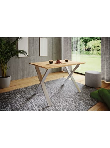 ebuy24 Esstisch XonaX dekor Eiche 110 x 80 cm