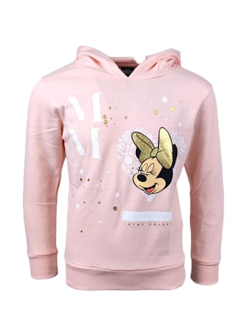 Disney Minnie Mouse Hoodie Disney Minnie Mouse mit Glitzer in Rosa