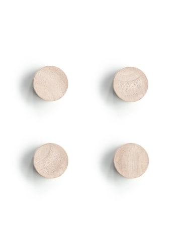 Zeller Present Holzmagnete in beige