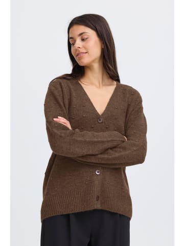 Fransa Strick-Cardigan langarm FRELISE Regular fit in Rain Drum Melange