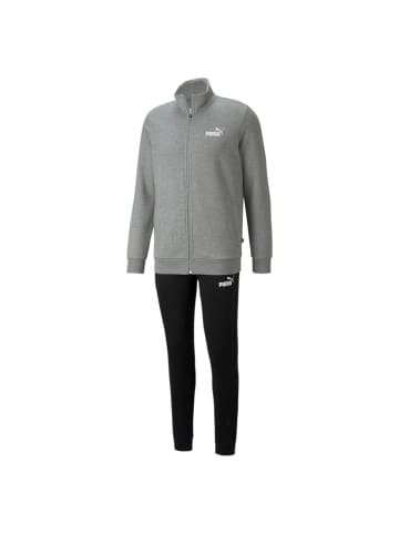 Puma Trainingsanzug Clean Sweat Suit FL in grau