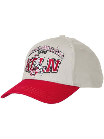 Fußballverein 1. FC Köln Cap "Cap Erster Fußball-Club" in Beige