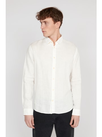 Matinique Langarm - Hemd MAtrostol Gerade Passform in White