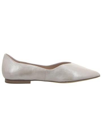 Caprice Klassische Ballerina in silber