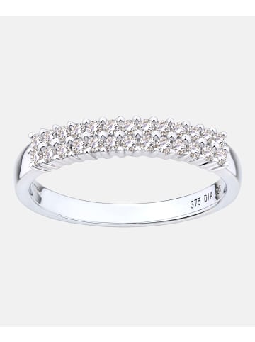 Diamant L'éternel Eternity-Ring aus 375 Weißgold mit 0.25 Karat Diamant