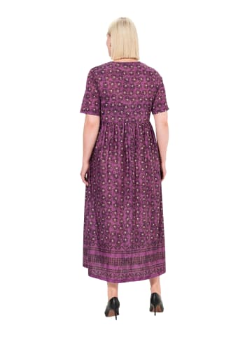 Ulla Popken Kleid in pflaume
